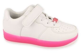 Berca Shoes Mode-Mania Sneaker Laag Meisjes Maat 30/35 - Wit aanbieding