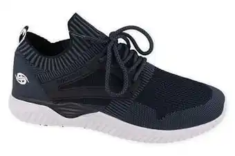 Berca Shoes Dockers Sneaker Laag Heren Sneakersock Easy Fit - Blauw aanbieding
