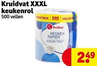 Kruidvat Kruidvat xxxl keukenrol aanbieding