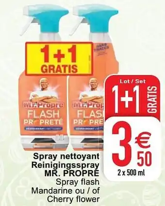 Cora Spray nettoyant reinigingsspray mr. propre aanbieding