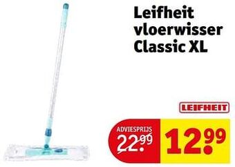 Kruidvat Leifheit vloerwisser classic xl aanbieding