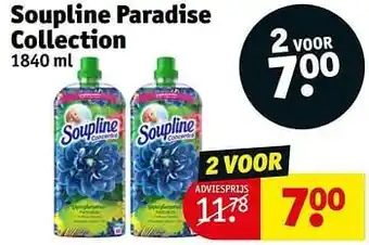 Kruidvat Soupline paradise collection aanbieding