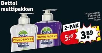 Kruidvat Handzeep lavendel duo aanbieding