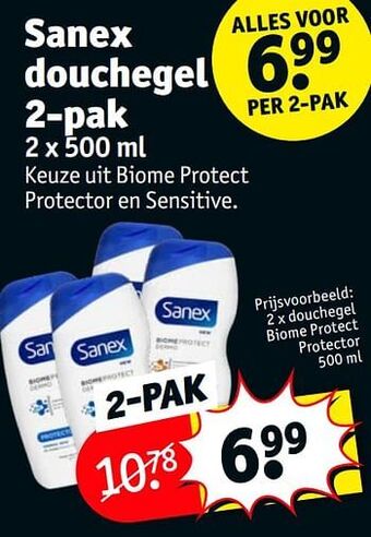 Kruidvat Douchegel biome protect protector aanbieding