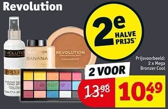 Kruidvat Mega bronzer cool aanbieding