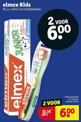 Kruidvat Tandenborstel junior aanbieding