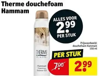Douchefoam hammam