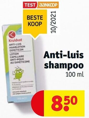 Kruidvat Anti-luis shampoo aanbieding