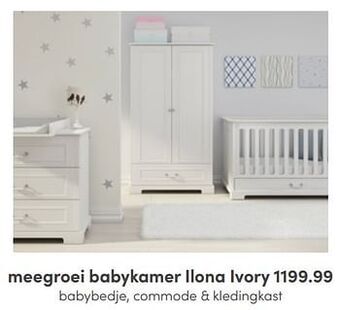 Baby & Tiener Meegroei babykamer ilona ivory aanbieding