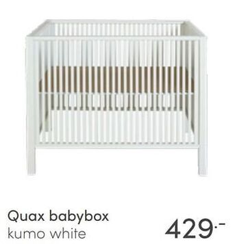 Baby & Tiener Quax babybox kumo white aanbieding