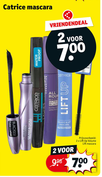 Kruidvat Catrice mascara aanbieding