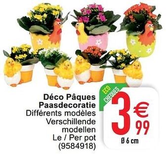 Cora Déco pâques paasdecoratie aanbieding