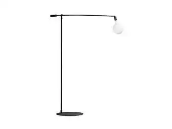 Deba Meubelen Vloerlamp XL Mike - Zwart Zwart aanbieding