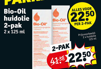 Kruidvat Bio-oil huidolie 2-pak 2 x 125 ml aanbieding