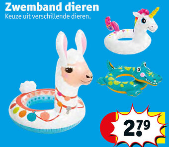 Kruidvat Zwemband dieren aanbieding