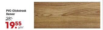 Kwantum Pvc-clickstrook denver aanbieding