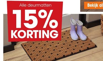 Kwantum Deurmatten aanbieding