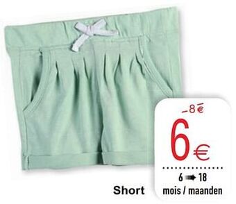 Cora Short aanbieding