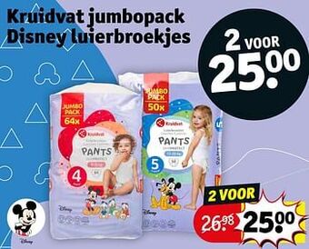 Kruidvat Kruidvat jumbopack disney luierbroekjes aanbieding