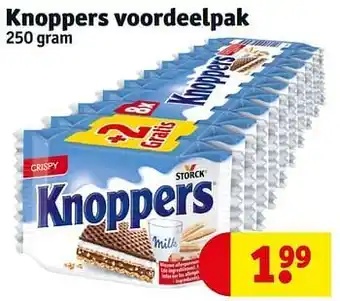 Kruidvat Knoppers voordeelpak aanbieding