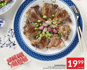 Intermarché Lamskoteletten aanbieding