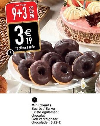 Cora Mini donuts aanbieding