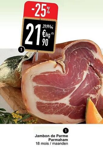 Cora Jambon de parme parmaham aanbieding