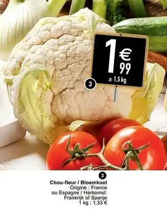 Cora Chou-fleur - bloemkool aanbieding