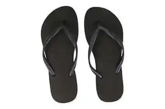 Berca Shoes Havaianas Badslipper Dames Slim Fit - Zwart aanbieding