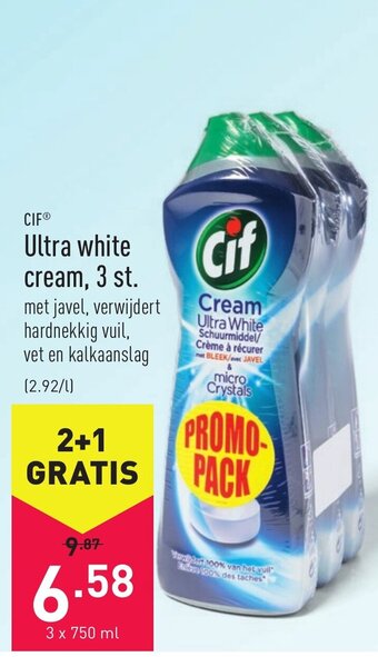 CIF Ultra white cream, 3 st.