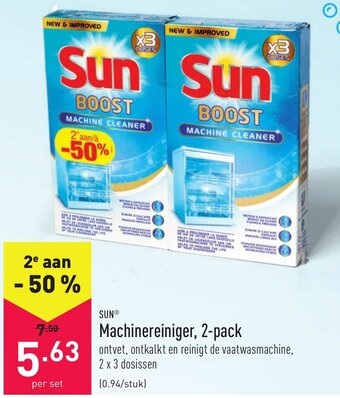 ALDI Sun Machinereiniger, 2-pack aanbieding