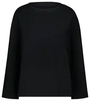 HEMA HEMA Dames T-shirt Zita Oversized Zwart (zwart) aanbieding