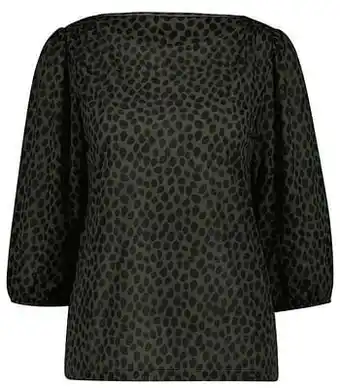 HEMA HEMA Dames T-shirt Cateau Olijf (olijf) aanbieding