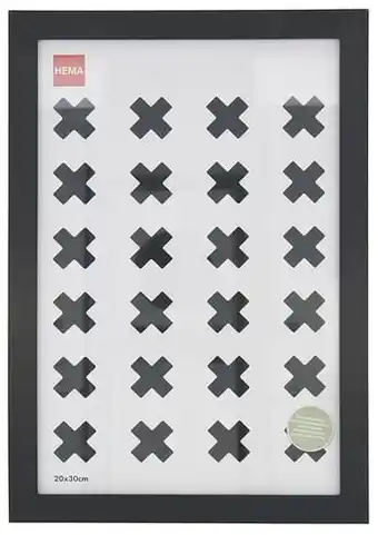 HEMA HEMA Fotolijst Hout 20x30 Zwart aanbieding
