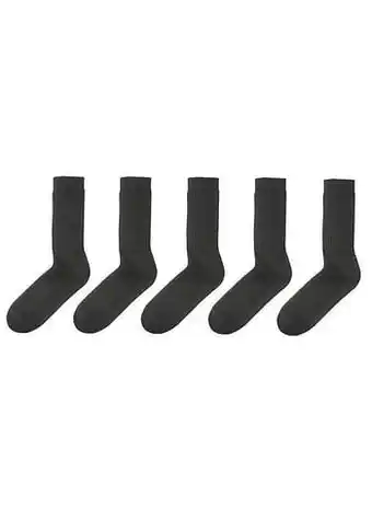 HEMA HEMA Heren Sportsokken - 5 Paar Zwart (zwart) aanbieding