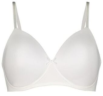 HEMA HEMA Voorgevormde Bh Zonder Beugel Recycled/micro Wit (wit) aanbieding