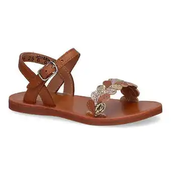 Torfs Pom d&aposApi Plagette Ferns Cognac Sandalen aanbieding