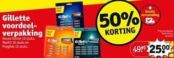 Kruidvat Mach3 base aanbieding