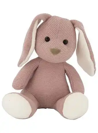 HEMA HEMA Knuffelkonijn Gebreid 28 Cm aanbieding