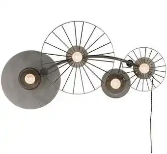 Deba Meubelen Wandlamp CRAWFORD - Metaal Chroom aanbieding