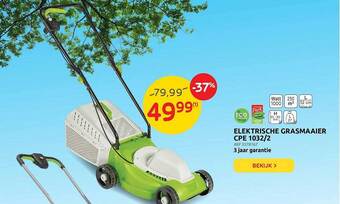 Brico Elektrische Grasmaaier aanbieding