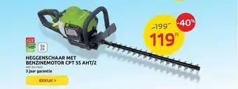 Brico Heggenschaar Met Benzinemotor aanbieding