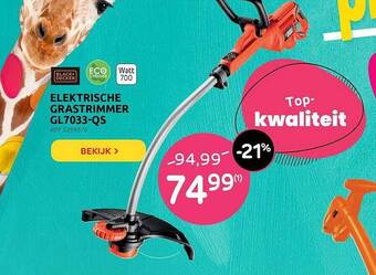 Brico Elektrische Grastrimmer aanbieding