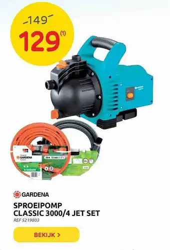Brico Sproeipomp Classic aanbieding