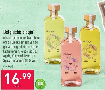 ALDI Belgische biogin aanbieding