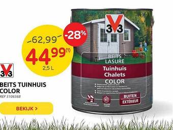 Brico Beits Tuinhuis Color aanbieding
