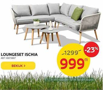 Brico Loungeset Ischia aanbieding