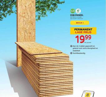 Brico Osb Paneel aanbieding