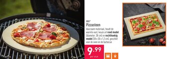 ALDI BBQ Pizzasteen aanbieding