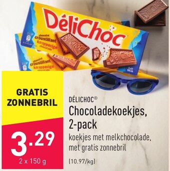 Delichoc Chocoladekoekjes, 2-pack